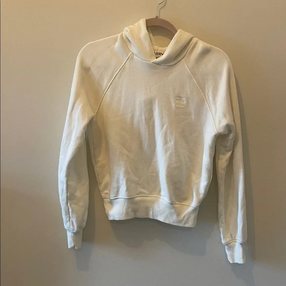 Eterne Shrunken Hoodie Sweatshirt SZ XS - Picture 2 of 6